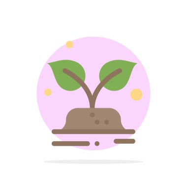 Yeşil, Ağaçlar, Dünya, Soyut Daire Arka Plan Düz renk kaydet 