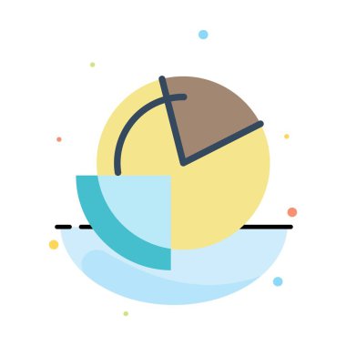 Analiz, Grafik, Veri, Diyagram, İzleme Soyut Düz Renk I