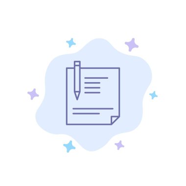 Sözleşme, Belge, Dosya, Sayfa, Kağıt, İmza, İmza Mavi Simge o