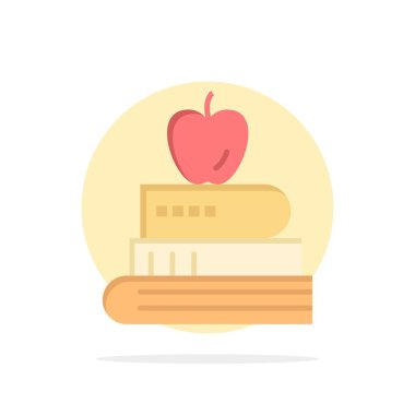 Kitap, Kalem, Gıda, Eğitim Soyut Daire Arka Plan Düz renk