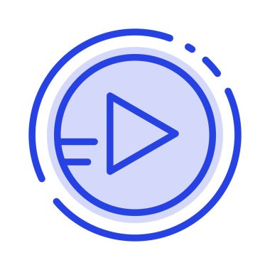 Okul Eğitimi, Mavi Noktalı Çizgi Hattı Simgesi Oyna