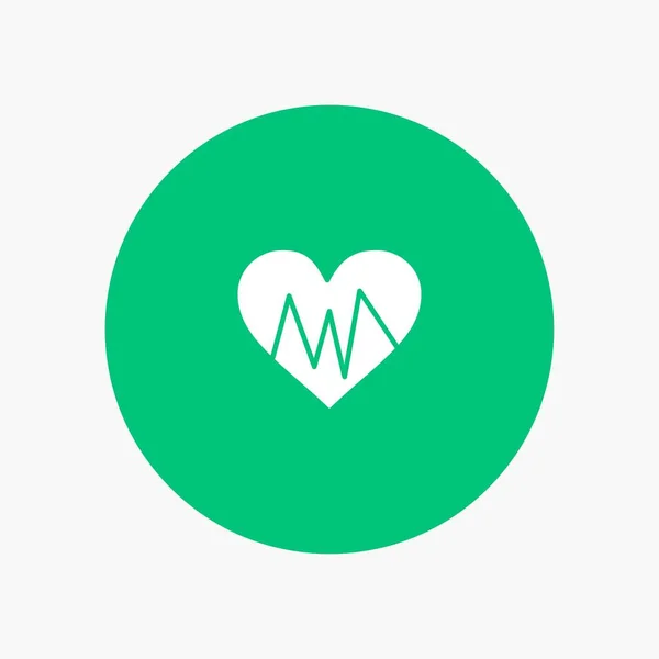 Médico, Corazón, Pulso, Pulso — Vector de stock