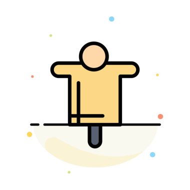 Tarım, Tarım, Tarım, Korkuluk Soyut Düz Renk Simge T