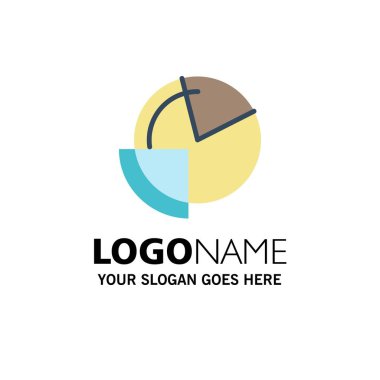 Analiz, Grafik, Veri, Diyagram, İzleme İş Logosu Templat