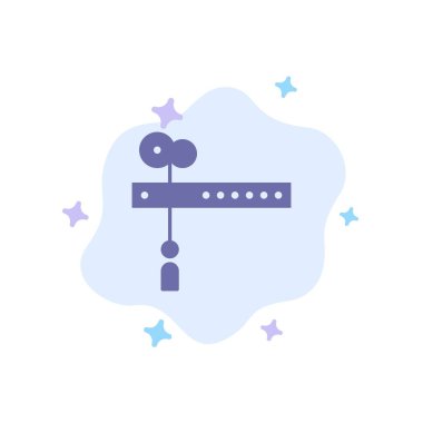 Soyut Bulut SırtTa Dekorasyon, Kesim, Festival, Bayrak Mavisi Simgesi