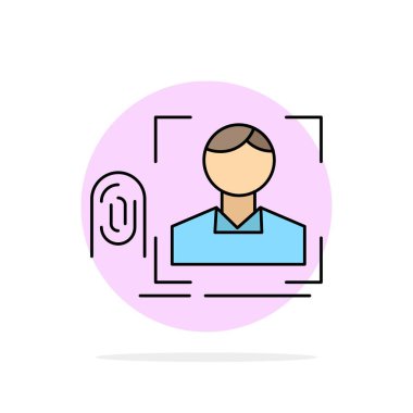 parmak, parmak izi, tanıma, tarama, düz renk simgesi tarama