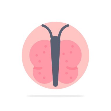 Hayvan, Kelebek, Paskalya, Doğa Soyut Daire Arka Plan Fla