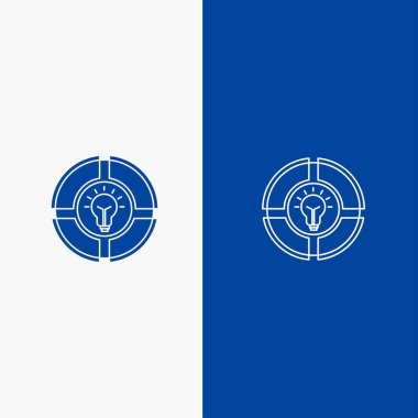 Ampul, Pasta, Sohbet, Işık, Fikir Hattı ve Glyph Katı simgesi Mavi yasak