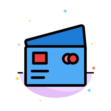 Kredi, Borç, Global, Ödeme, Alışveriş Soyut Düz Renk Simge Te