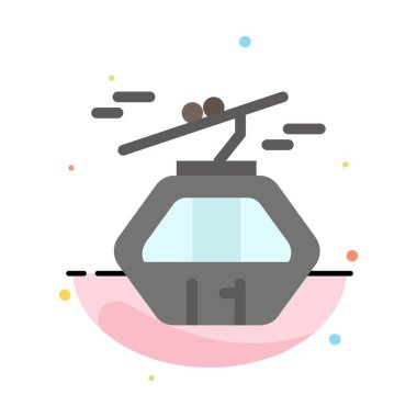 Alp, Arktik, Kanada, Gondol, İskandinavya Soyut Düz Renk