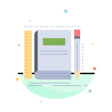 Kitap, defter, Not defteri, cep, çizim düz renk simgesi vecto