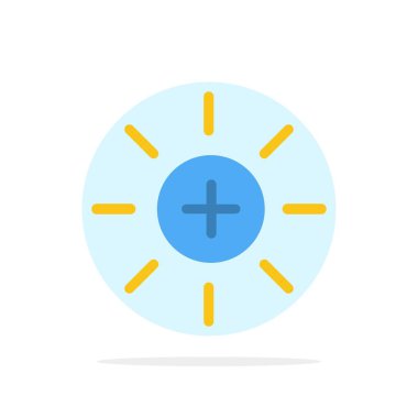 Parlaklık, Arayüz, Ui, Kullanıcı Soyut Daire Arka Plan Düz 