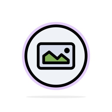 Resim, Fotoğraf, Temel, Ui Soyut Daire Arka Plan Düz renk Ic