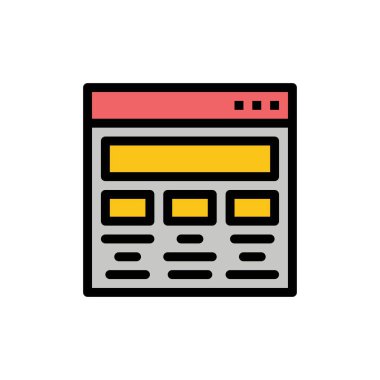 Tasarım, Grafik, Grafik Tasarım, Boya, Web Düz Renk Simgesi. Ve