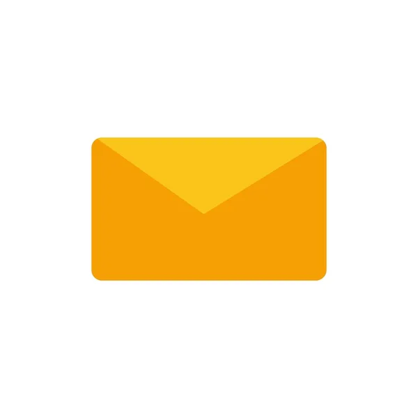Poczta, E-mail, użytkownik, interfejs płaski kolor ikona. Ikona wektorowa Banne — Wektor stockowy