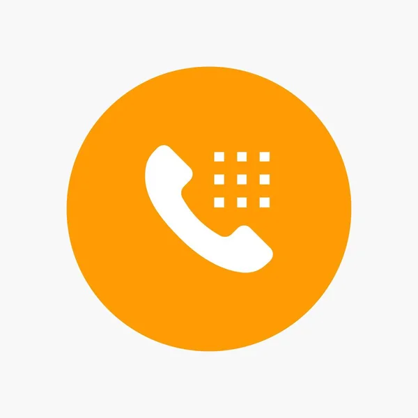 Bellen, bellen, telefoneren, toetsen — Stockvector