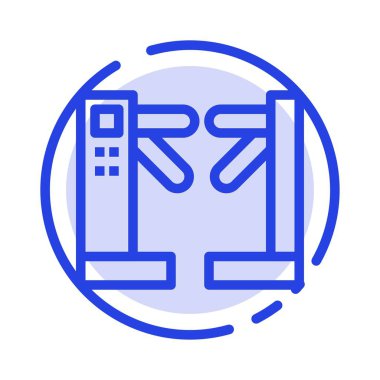 Erişim, Kontrol, Turnikeler, Yeraltı Mavi Noktalı Hat I