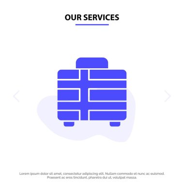 Hizmetlerimiz Plaj, Tatil, Ulaşım, Seyahat Katı Glyph 