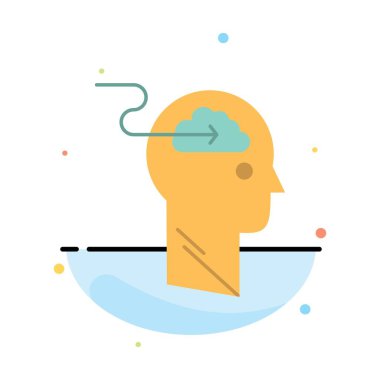 Bulut, Güncelleme, İndir, Upload, Kullanıcı Soyut Düz Renk Simgesi T