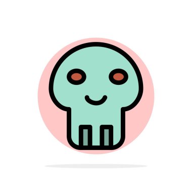 Biyokimya, Tehlike, Tehlikeli, Ölüm Soyut Daire Backgroun