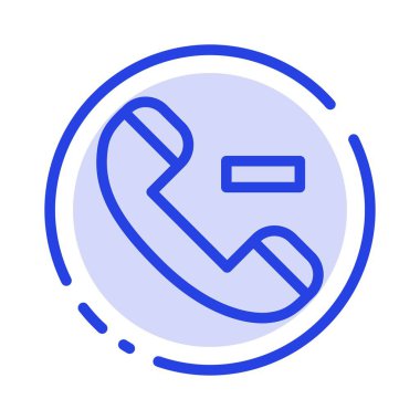 Arama, İletişim, Mavi Noktalı Çizgi Simgesini Sil