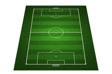 Perspektif futbol alan arka plan