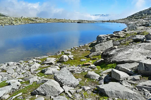 Trail Του Χώρου Trolltunga Νορβηγία — Φωτογραφία Αρχείου