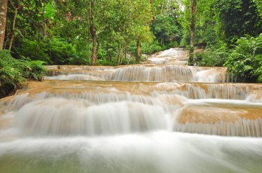 Kao Fu şelale Lampang Tayland at