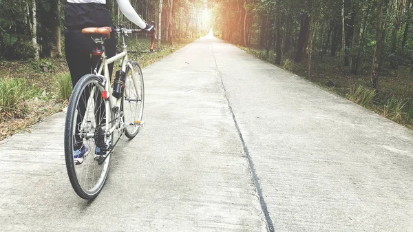 Andar Bicicleta Estrada — Fotografia de Stock