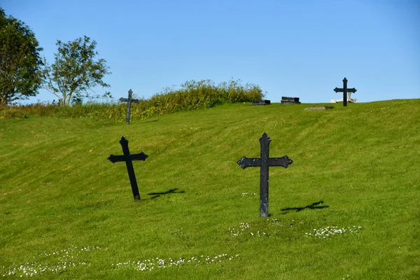 Sepultura Velha Cemitério — Fotografia de Stock