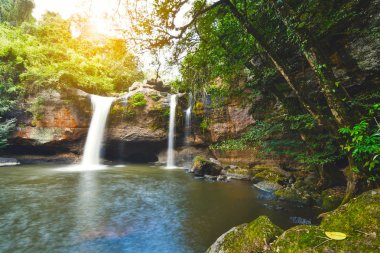 Haew ilgilenmemi şelale Tayland Khao Yai Milli Park