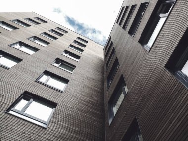 arka plan gökyüzü ve Binalar