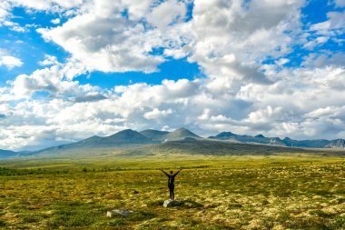 rondane Milli Parkı Norveç insanlara