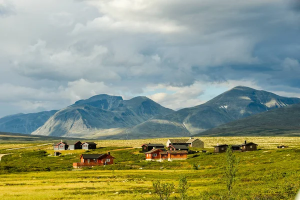 Norveç 'te Mysusæter Otta kırsal