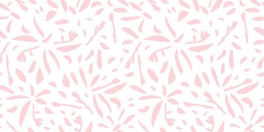 yaprakları ile beyaz desen.