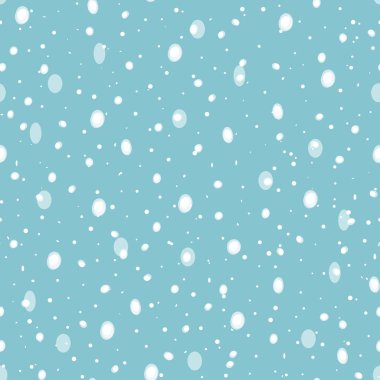 Rahat düşen kar vektör deseni.