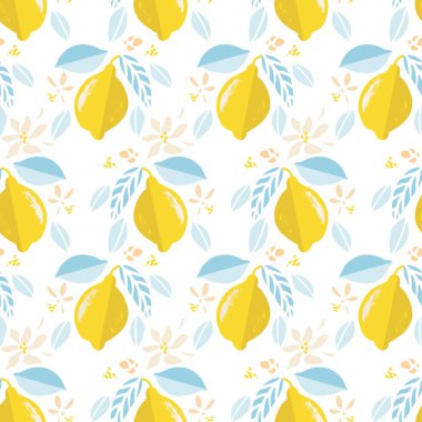 Modern limon yinelenen desen.