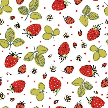 Çizgili sanat eseri karalama deseni. Modern yaz tekrarlanan tasarım.