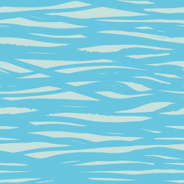 Абстрактная ручная роспись кисти океана. — стоковый вектор