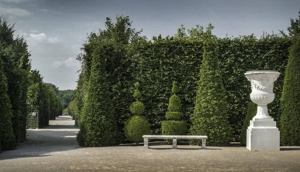 Jardín Del Castillo Versalles Que Son Famosos Todo Mundo Imágenes De Stock Sin Royalties Gratis