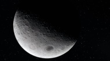 Surface.this görüntü öğelerini nasa tarafından döşenmiş uzayda ay.