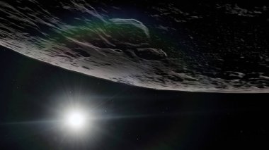 Dış uzay, yüzey, nasa tarafından döşenmiş bu görüntü öğelerini moon