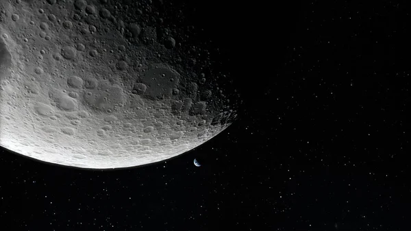 달의 우주, nasa에서 제공 하는 surface.this 이미지 요소. — 스톡 사진