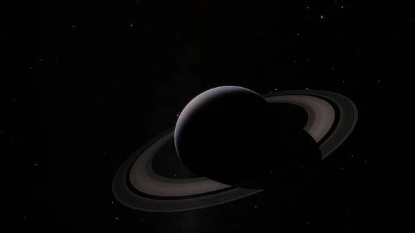 土星。サイエンスフィクションスペースの壁紙、信じられないほど美しい惑星、銀河、無限の宇宙の暗いと冷たい美しさ。NASAによって提供されたこの画像の要素 — ストック写真