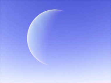 Gezegen uzayda. Renkli sanat. Yıldız sistemi. Gradyan rengi. Uzay wallpaper. Nasa tarafından döşenmiş bu görüntü unsurları
