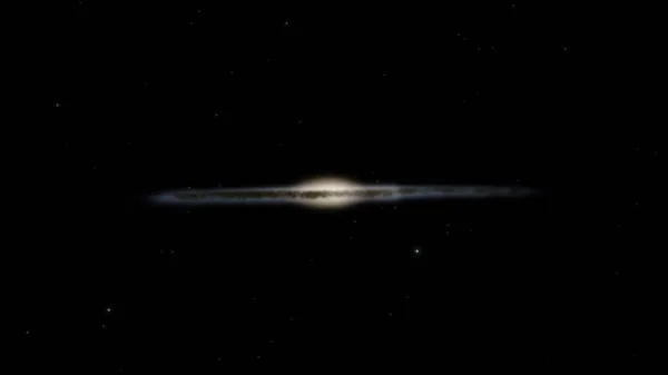 Галактика Млечный Путь, 50 000 световых лет в диаметре . — стоковое фото