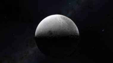 Surface.this görüntü öğelerini nasa tarafından döşenmiş uzayda ay.