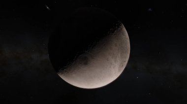 Surface.this görüntü öğelerini nasa tarafından döşenmiş uzayda ay.