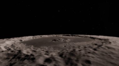 Surface.this görüntü öğelerini nasa tarafından döşenmiş uzayda ay.