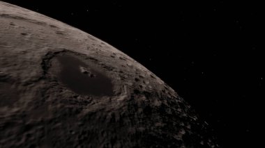 Surface.this görüntü öğelerini nasa tarafından döşenmiş uzayda ay.